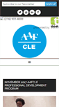 Mobile Screenshot of aafcleveland.com